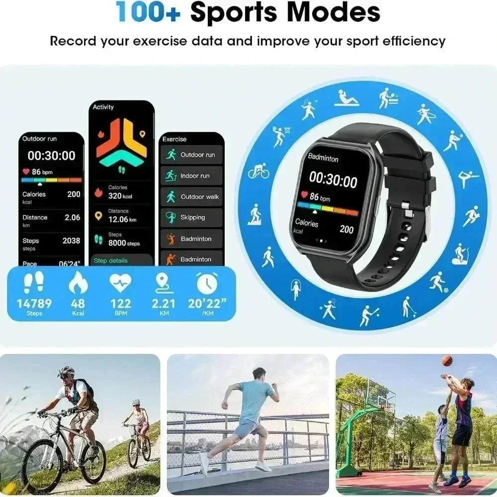 NWT: Mens SmartWatch - Picture 4 of 6